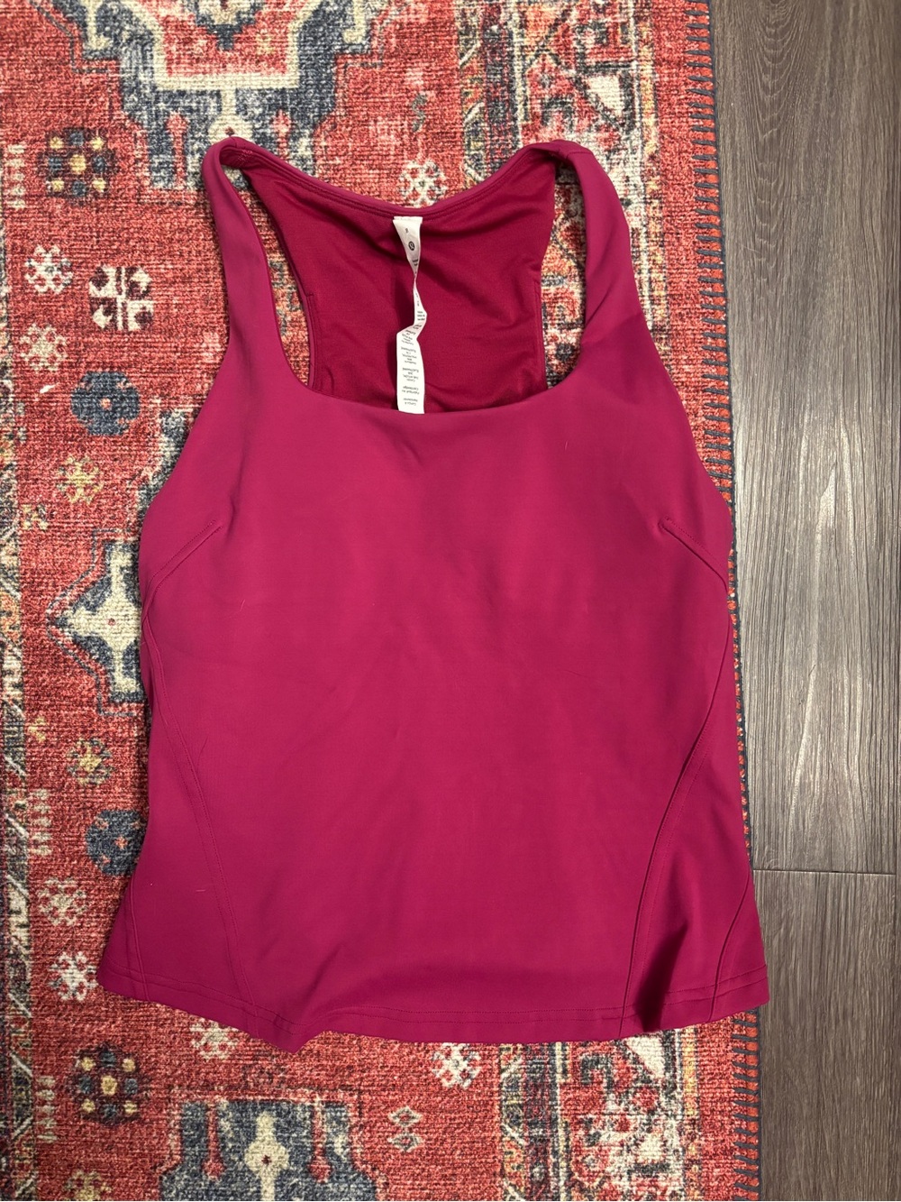 lululemon athletica Magenta Racerback Tank